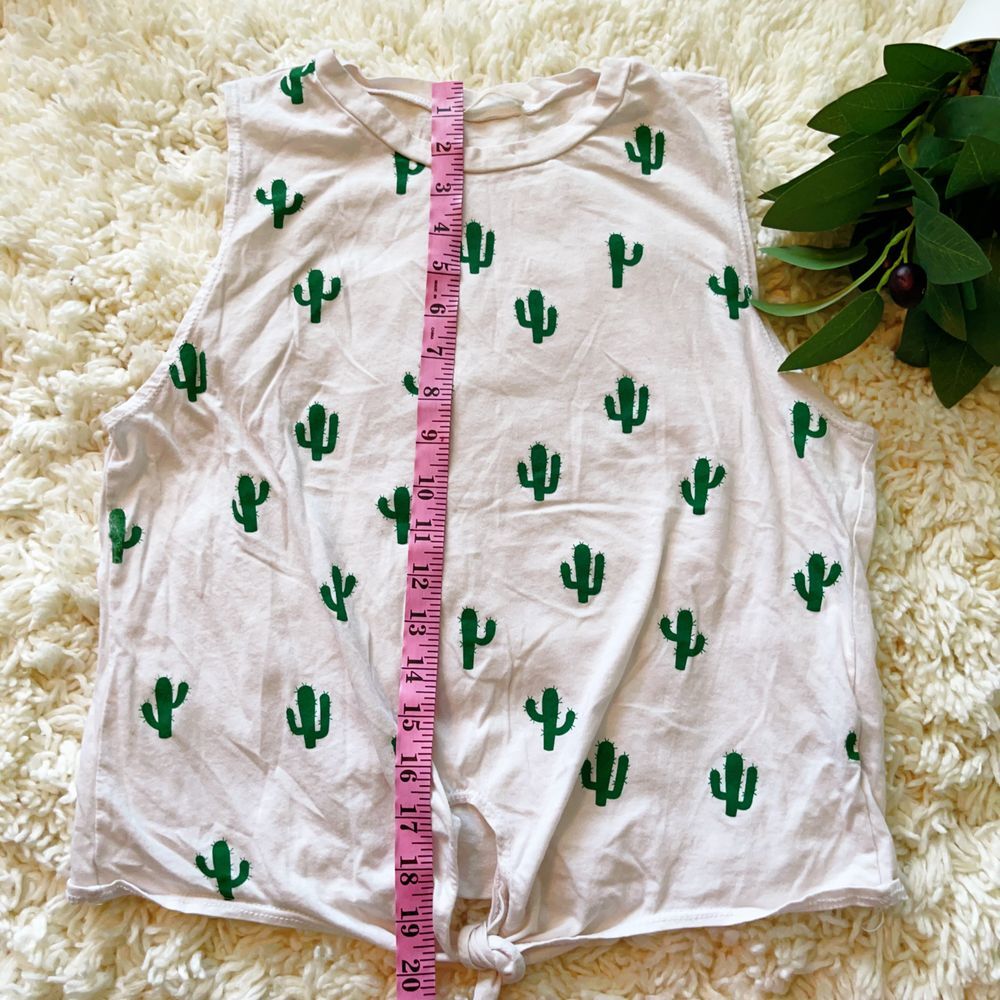Atticute Women's Cactus Tank Top L - Picture 3 of 7